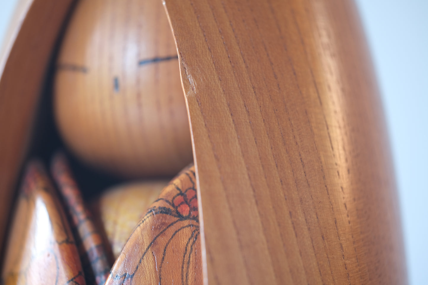 Kokeshi Art with Mino by Shozan Shido 志形尚山 (1932-1995)