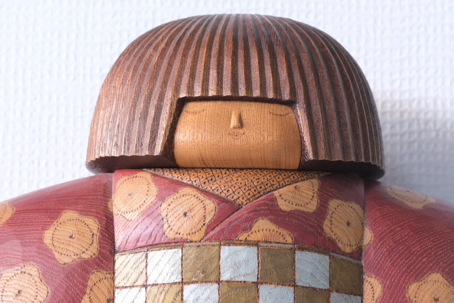Kokeshi Art by Sansaku Sekiguchi 関口 三作 (1925-2018) | Dated: 1985 | 34 cm