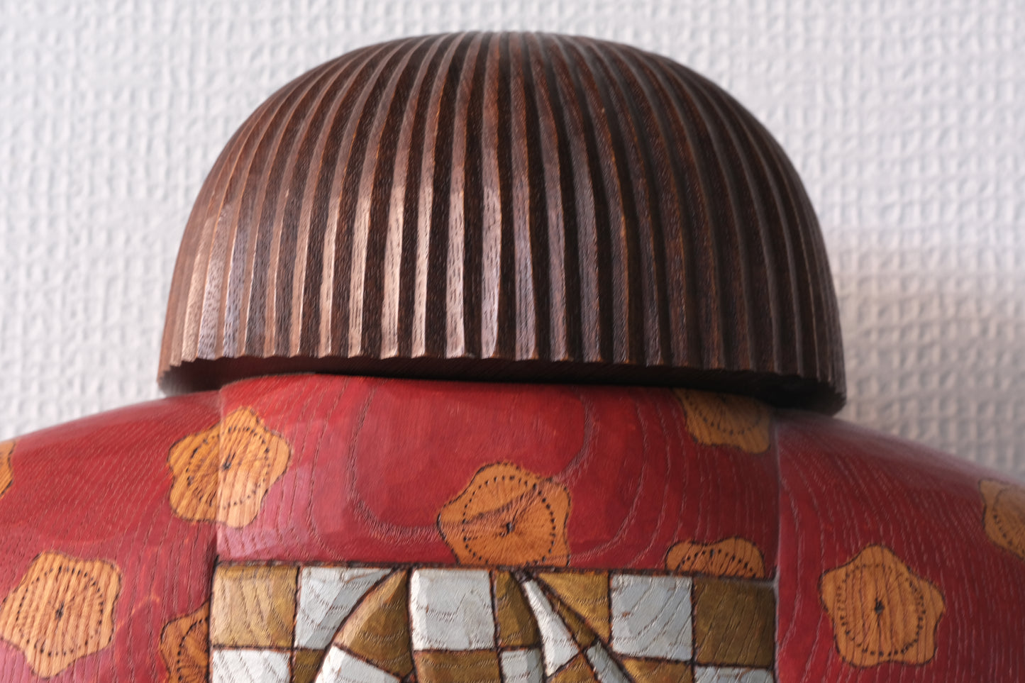 Kokeshi Art by Sansaku Sekiguchi 関口 三作 (1925-2018) | Dated: 1985 | 34 cm