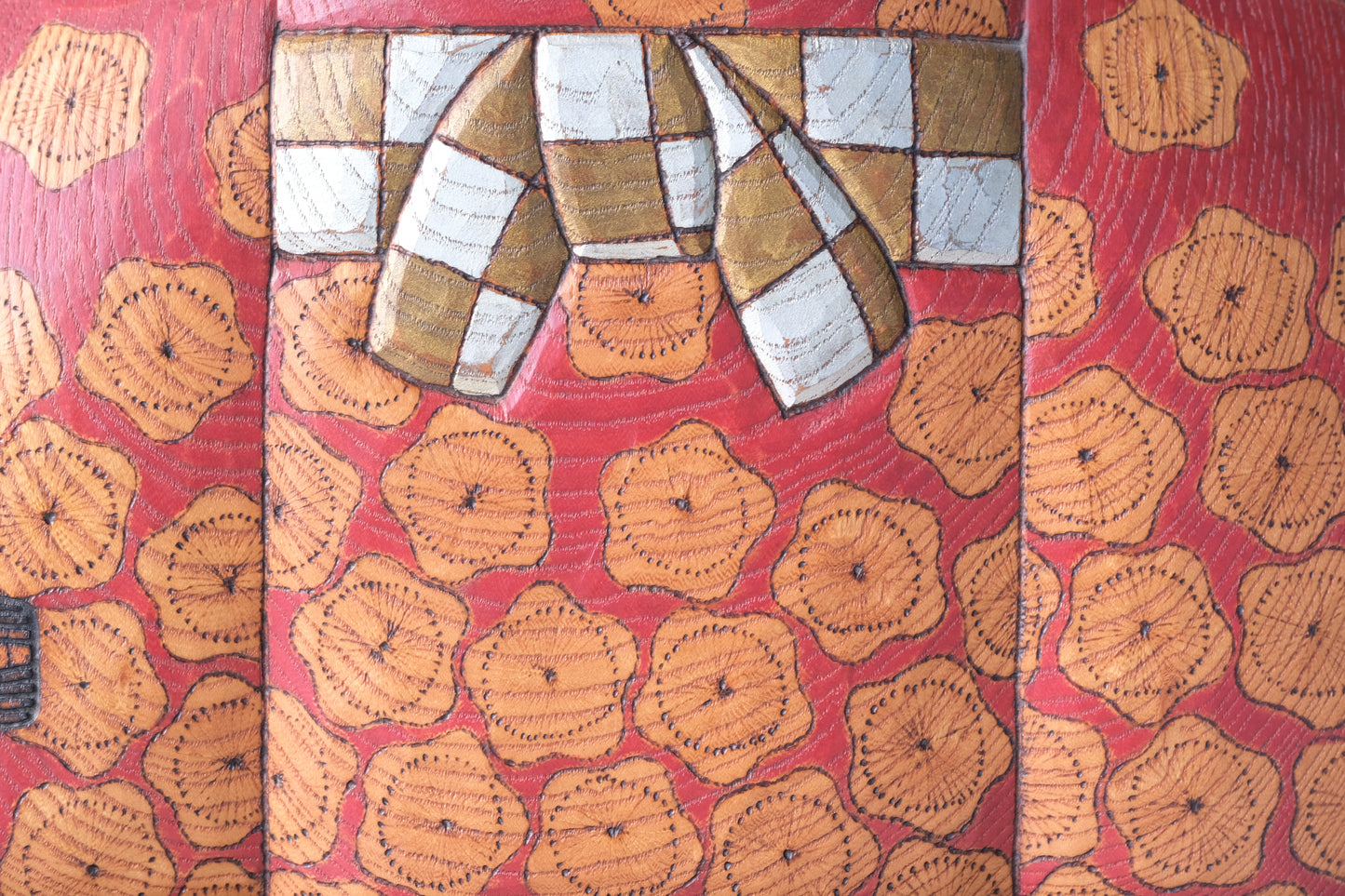 Kokeshi Art by Sansaku Sekiguchi 関口 三作 (1925-2018) | Dated: 1985 | 34 cm