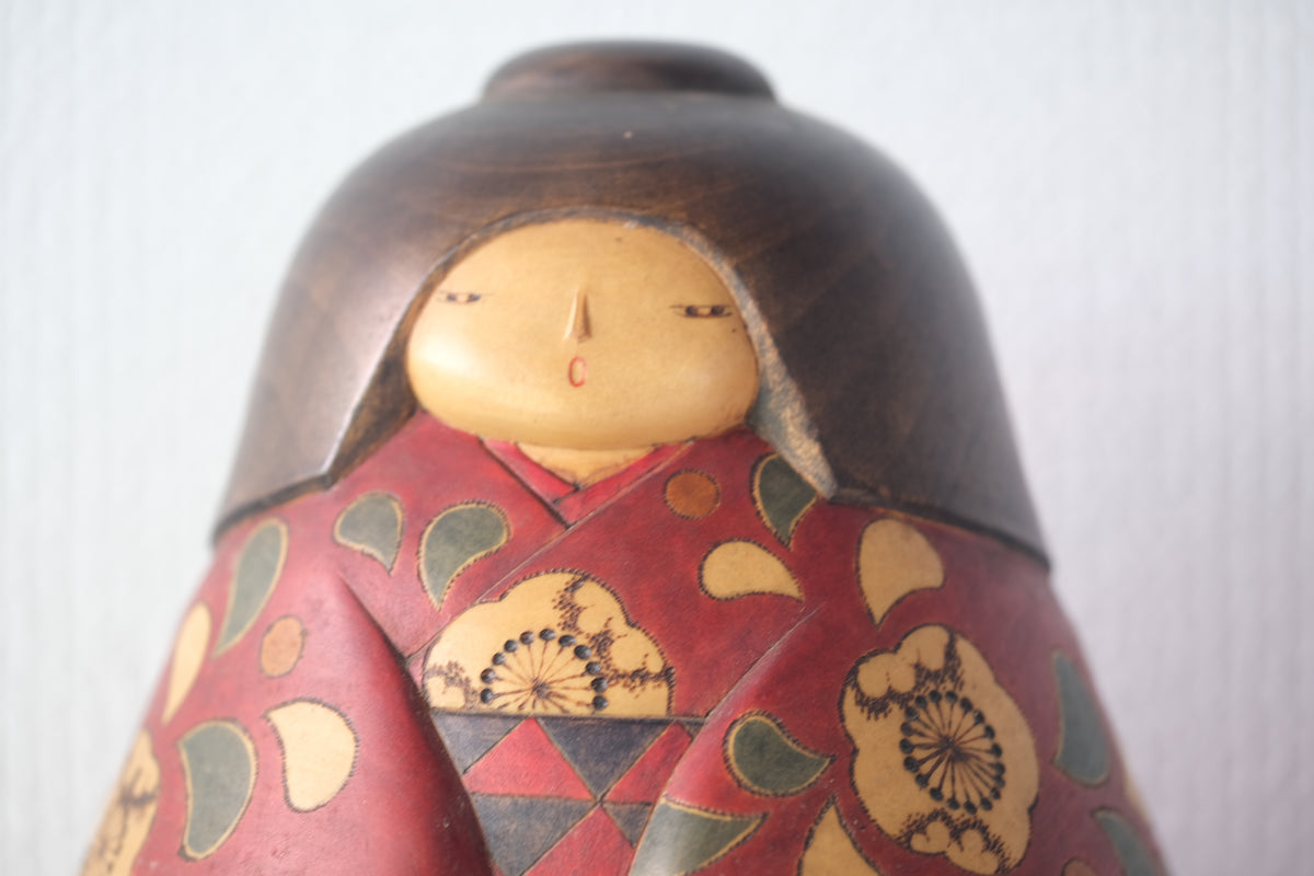 Flower Child (Hanawakame) 花童女 by Watanabe Yuji 渡辺雄二 (1951-) | 18 cm