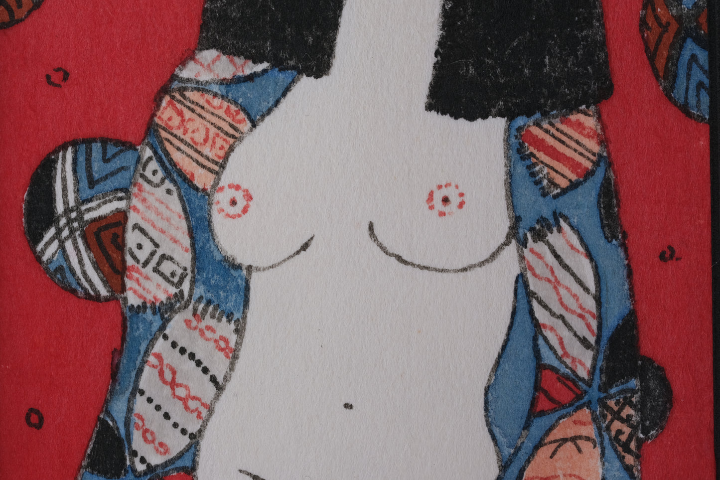 Wall Art by Hideo Ishihara (1925-1999) | 8,7 cm x 14,7 cm