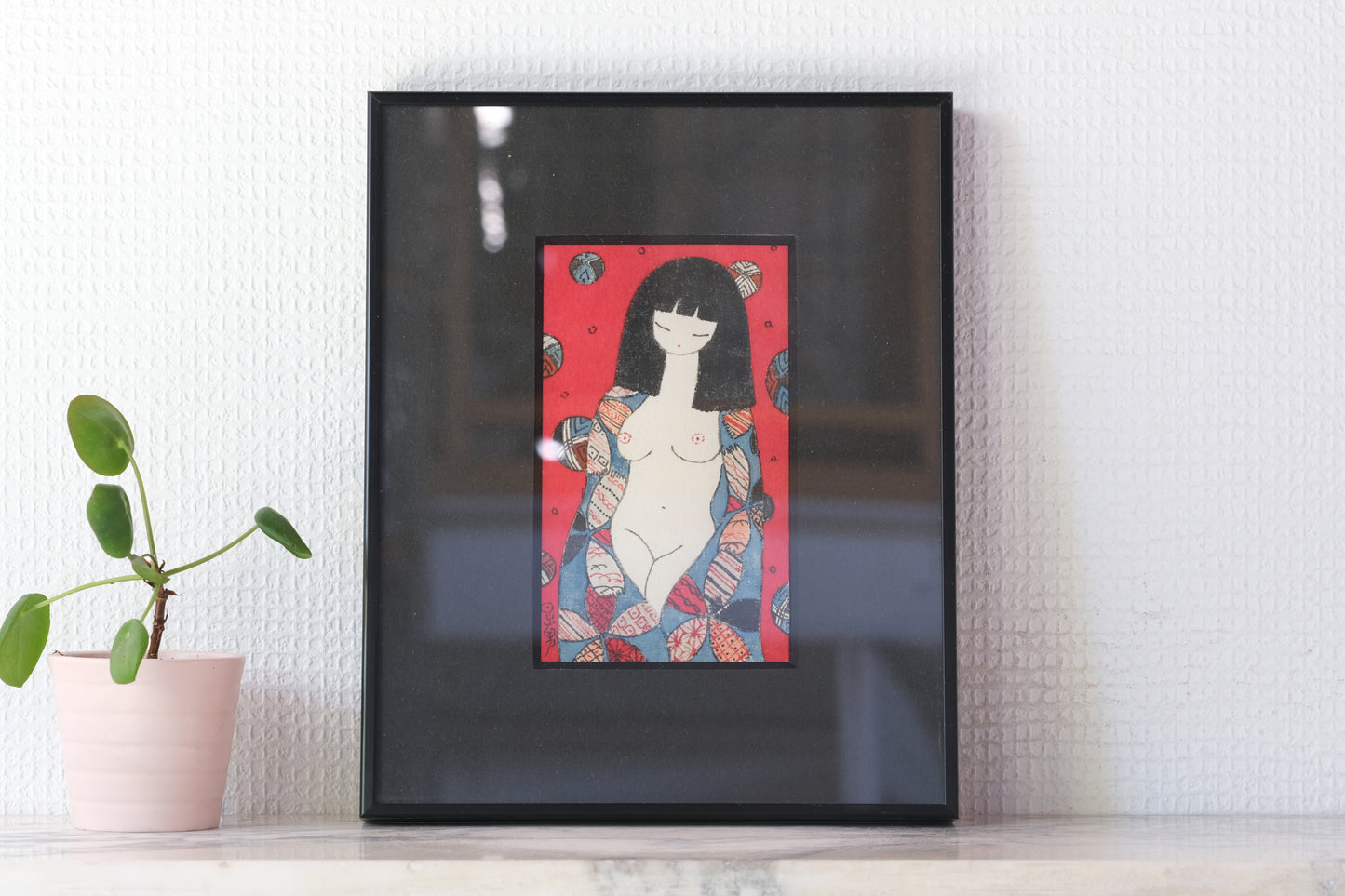 Wall Art by Hideo Ishihara (1925-1999) | 8,7 cm x 14,7 cm