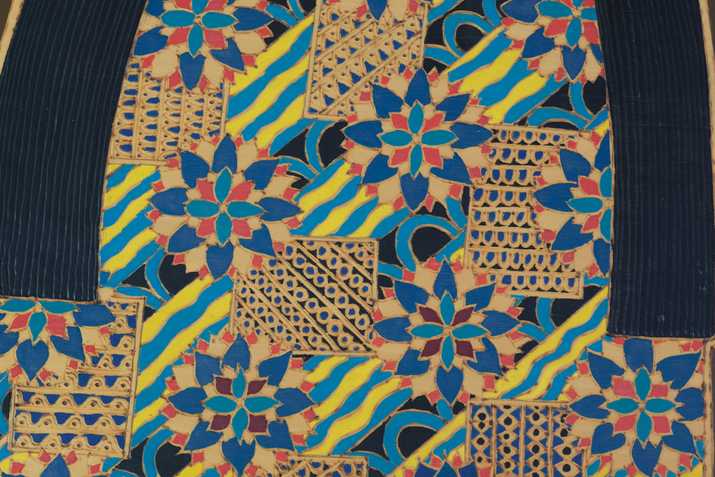 Indigo Girl (Aizome Dōjo) 藍染童女 by Shozan Shido 志形尚山 (1932–1995) | Wall Art | 62 cm × 74,5 cm