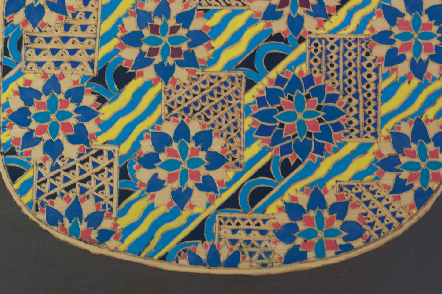 Indigo Girl (Aizome Dōjo) 藍染童女 by Shozan Shido 志形尚山 (1932–1995) | Wall Art | 62 cm × 74,5 cm