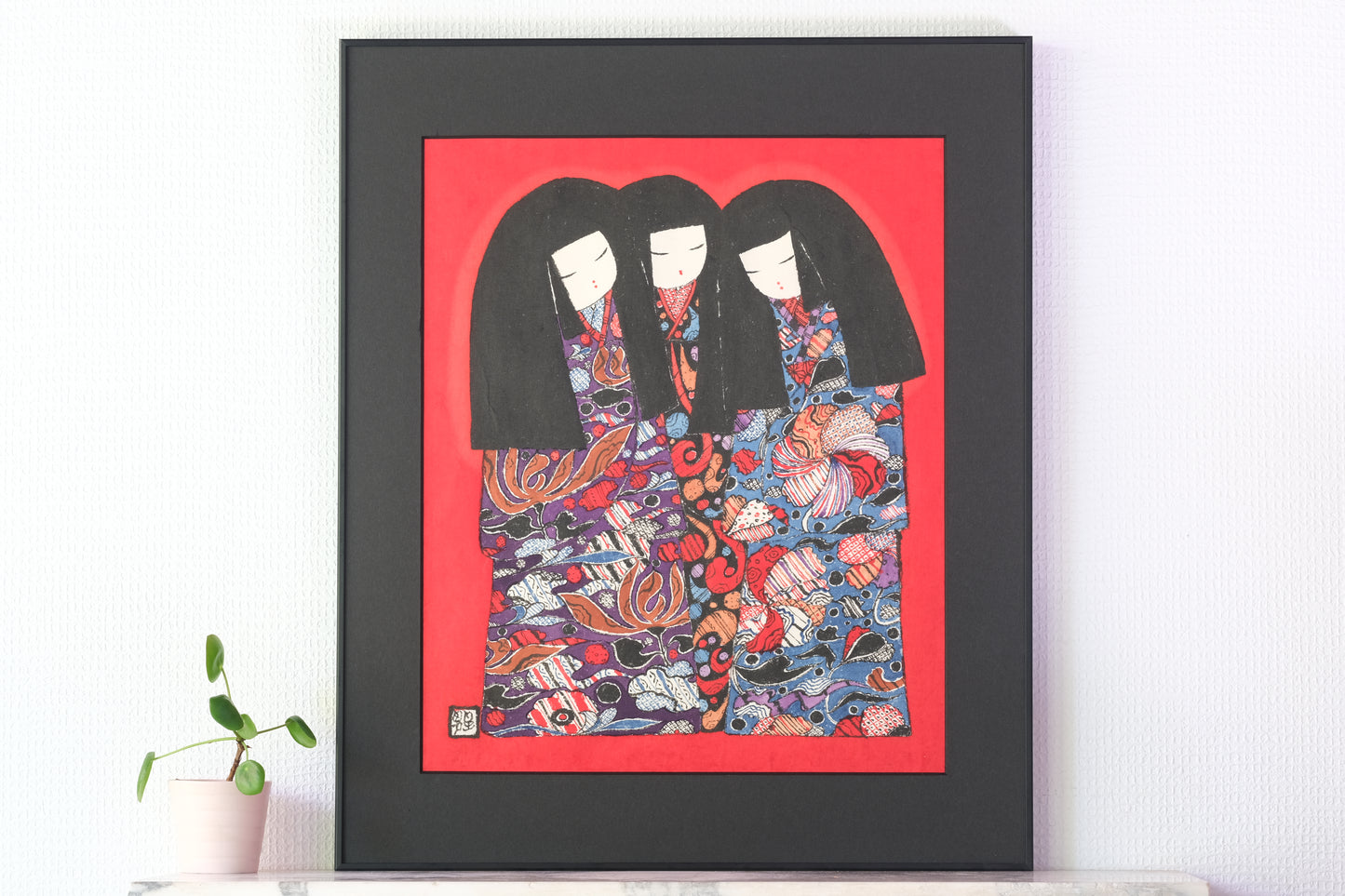 Wall Art by Hideo Ishihara (1925-1999) | 34 cm x 42 cm