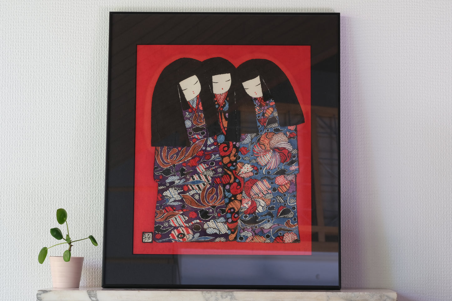 Wall Art by Hideo Ishihara (1925-1999) | 34 cm x 42 cm
