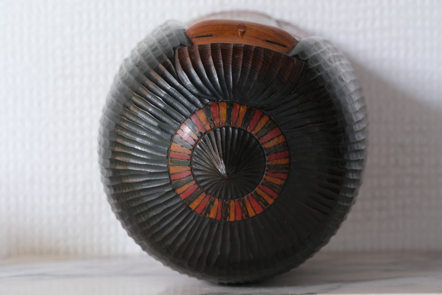 Flower Heart (Kashin) 花心 by Kato Tatsuo 加藤龍雄 (1940-)