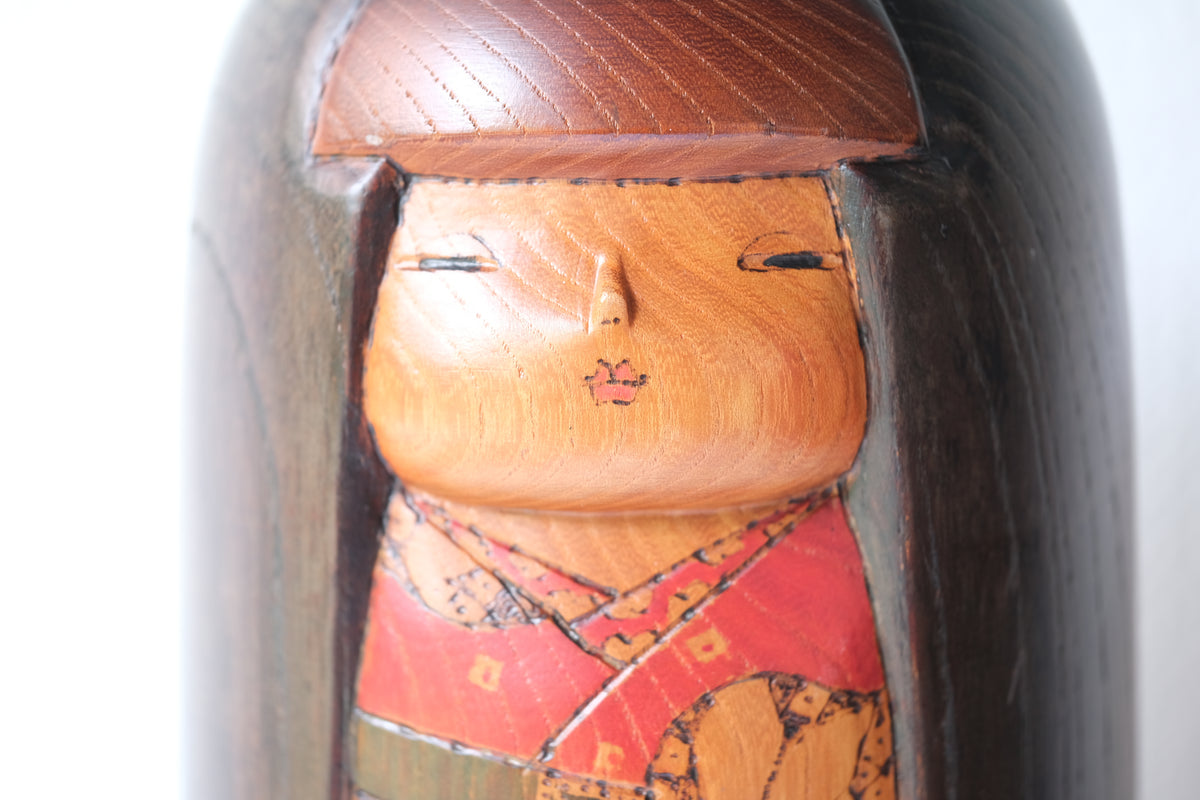 Flower Robe (Hanagoromo) 花衣 by Kato Tatsuo 加藤龍雄 (1940-) | 27,5 cm