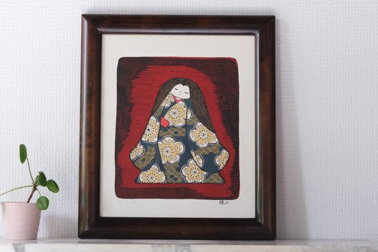 Wall Art by Watanabe Yuji 渡辺雄二 (°1951-) | 25,5 cm x 30,5 cm