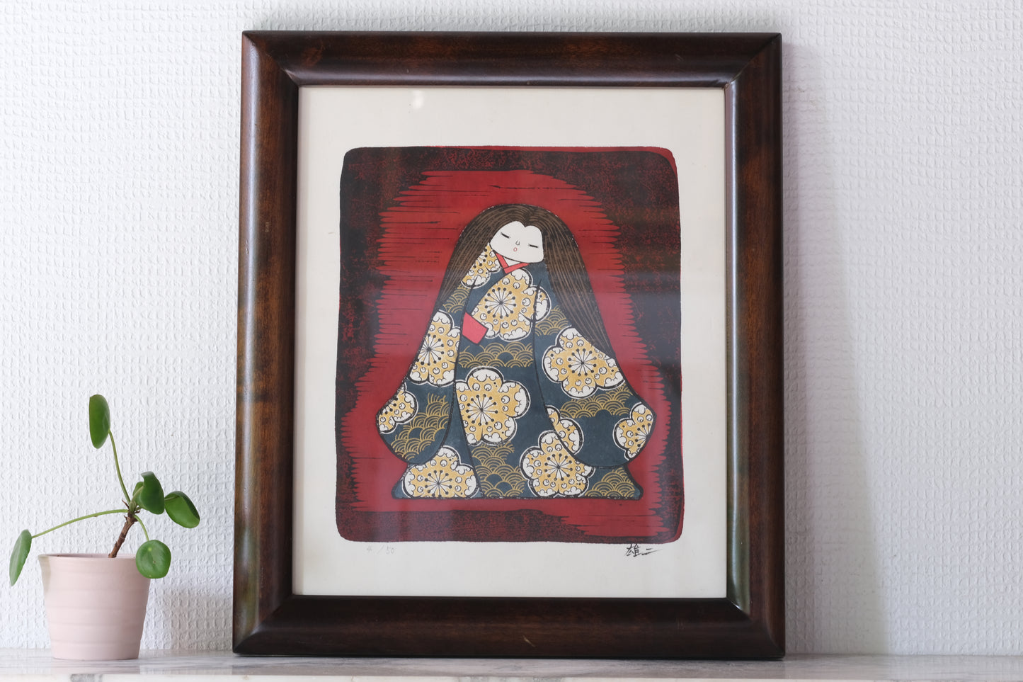 Wall Art by Watanabe Yuji 渡辺雄二 (°1951-) | 25,5 cm x 30,5 cm