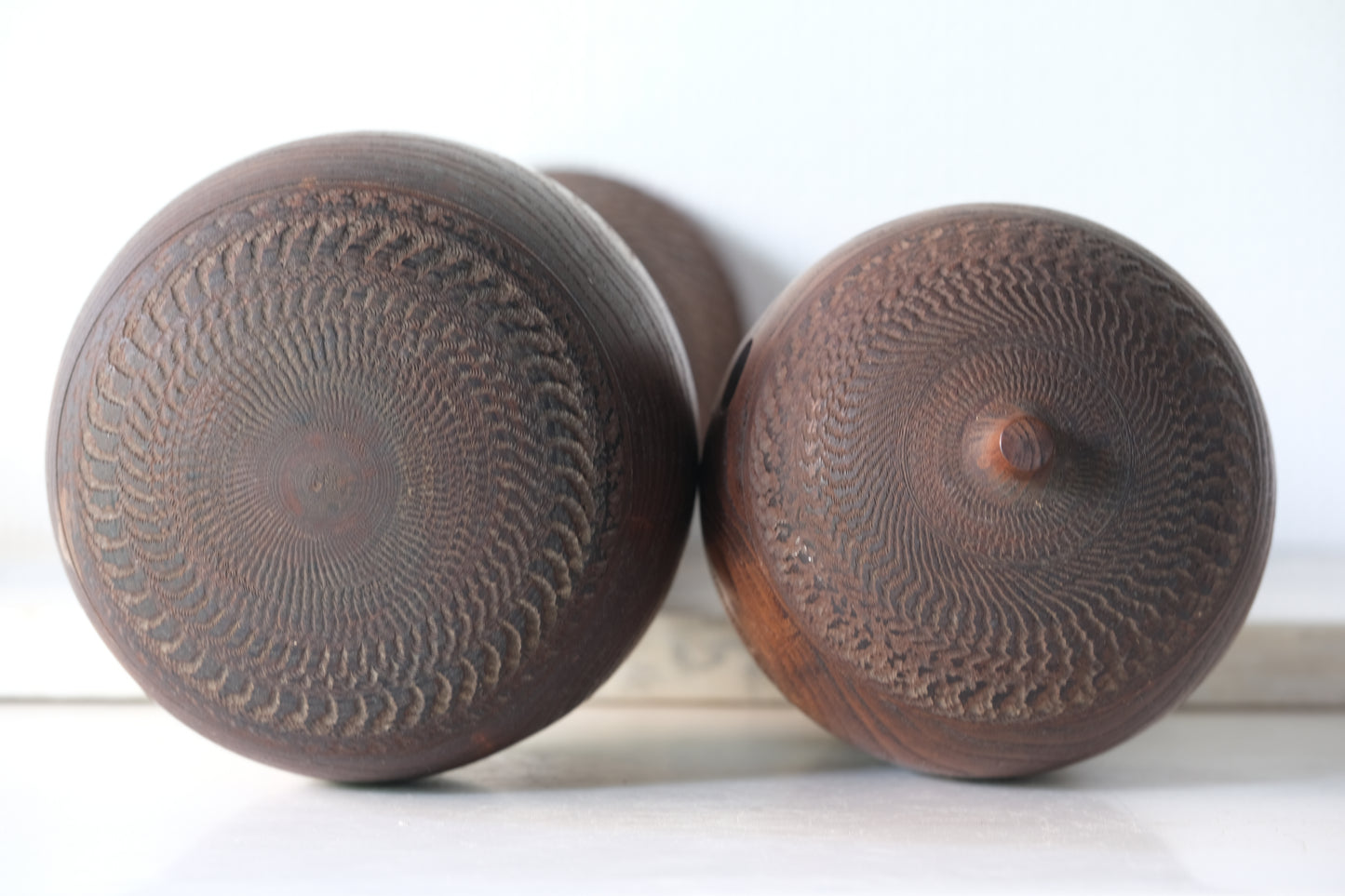 Set of Kokeshi Art by Hideo Ishihara (1925-1999)