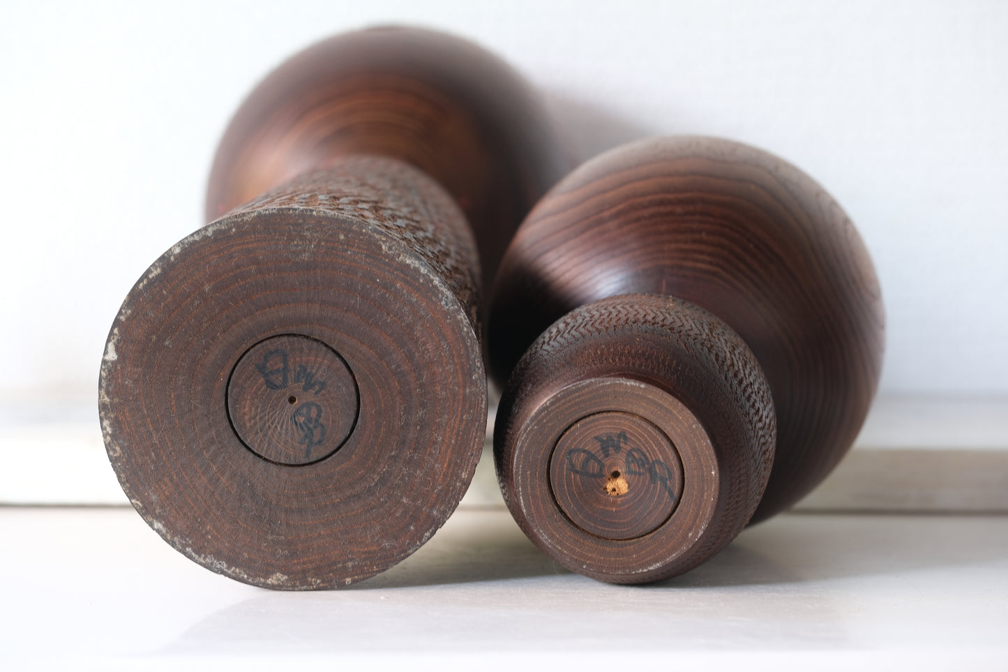 Set of Kokeshi Art by Hideo Ishihara (1925-1999)