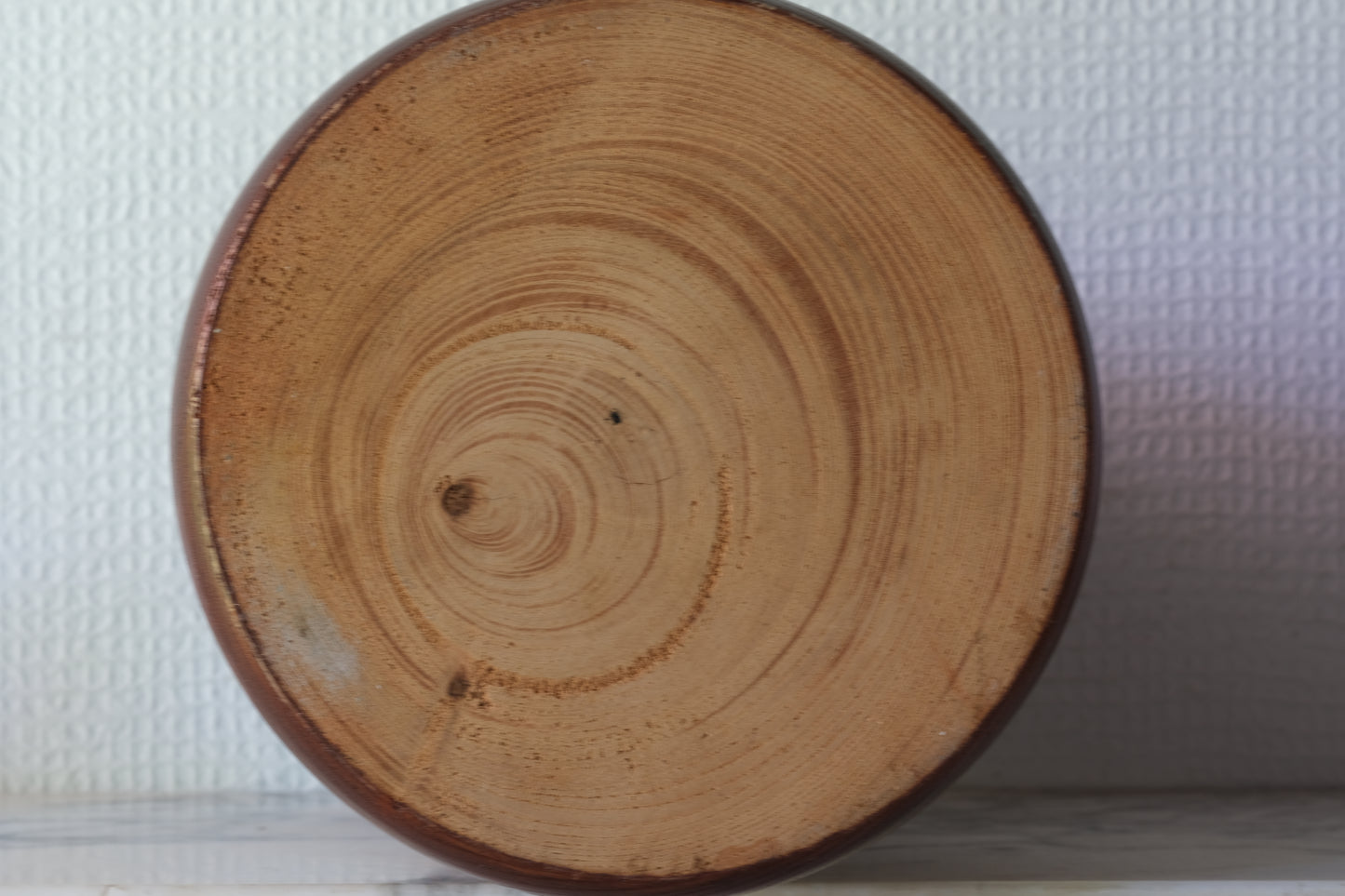 Kokeshi Art by Sansaku Sekiguchi 関口 三作 (1925-2018) with Hydrangea Flowers