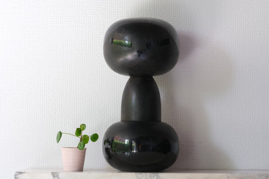 Pitch-Black Child (Makkuro Doji) 眞黒童子 by Hideo Ishihara (1925-1999)