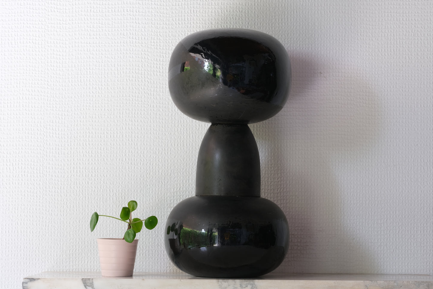 Pitch-Black Child (Makkuro Doji) 眞黒童子 by Hideo Ishihara (1925-1999)