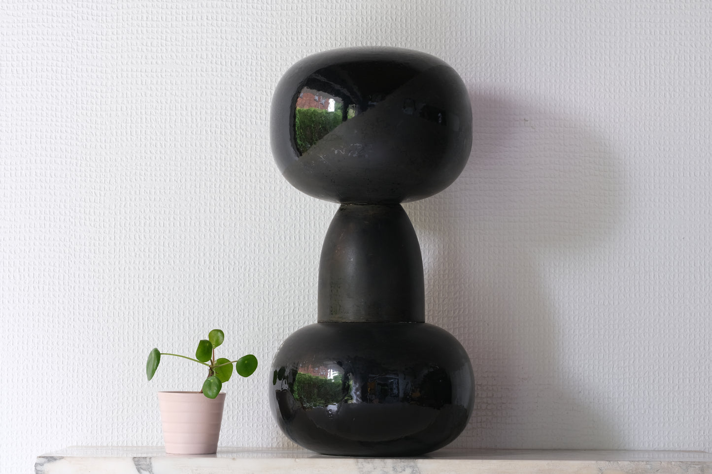 Pitch-Black Child (Makkuro Doji) 眞黒童子 by Hideo Ishihara (1925-1999)