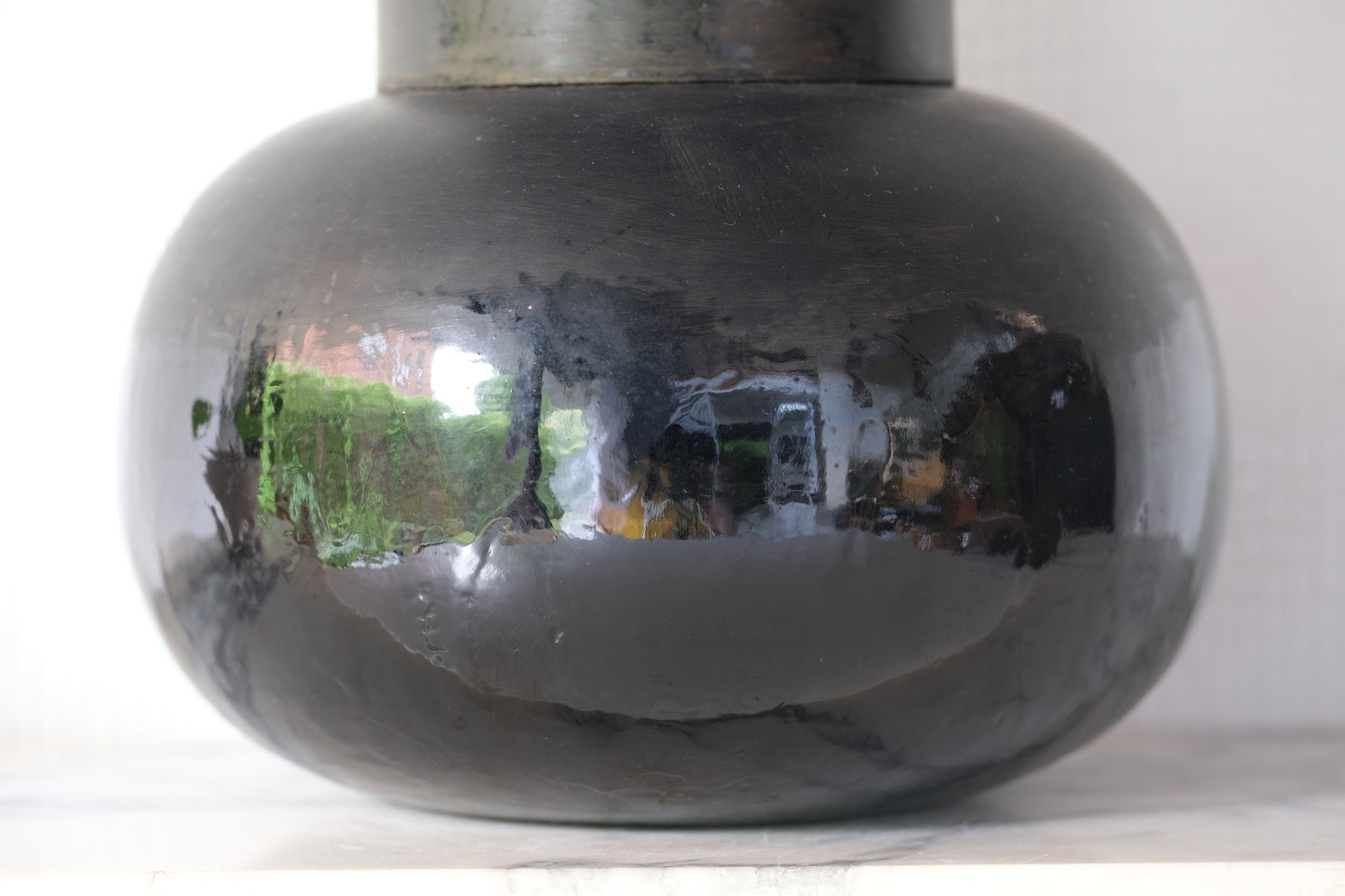 Pitch-Black Child (Makkuro Doji) 眞黒童子 by Hideo Ishihara (1925-1999)