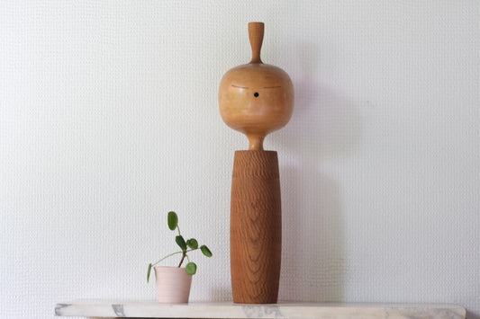 Kokeshi Art by Shozan Shido 志形尚山 (1932-1995) | 47 cm