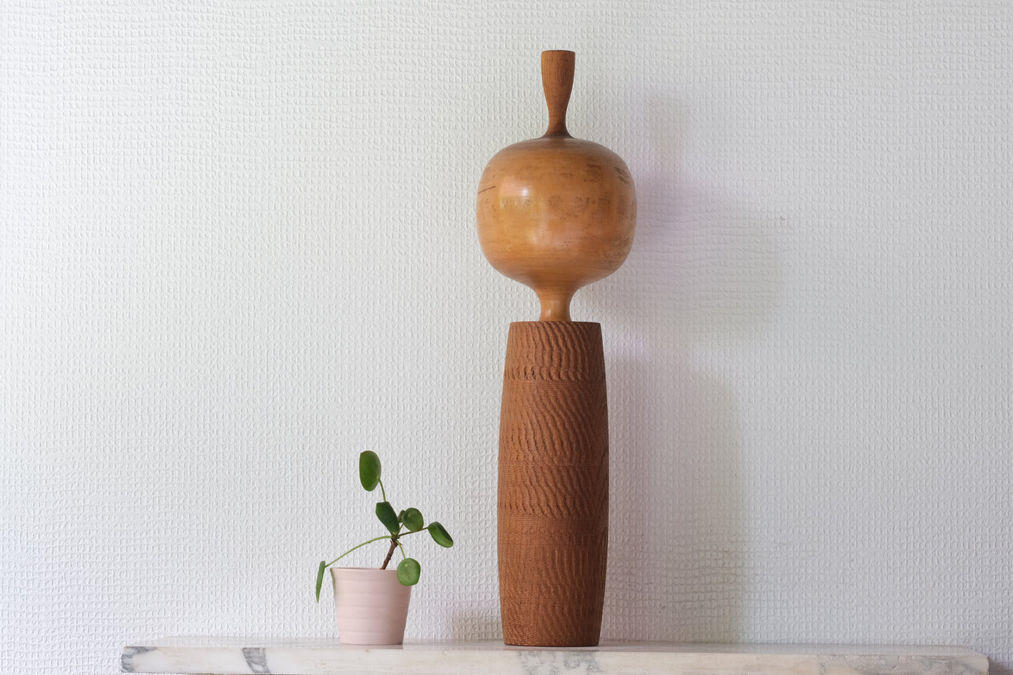 Kokeshi Art by Shozan Shido 志形尚山 (1932-1995) | 47 cm