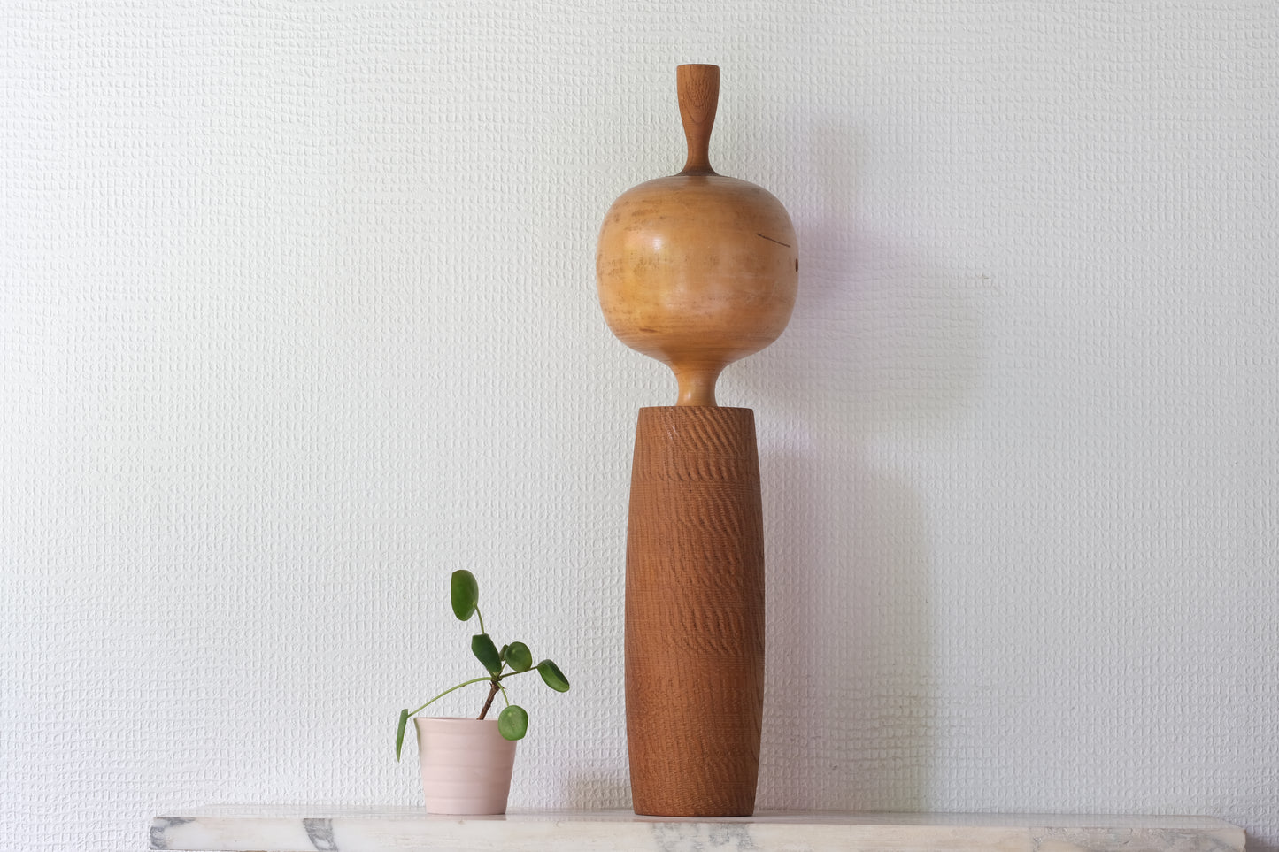 Kokeshi Art by Shozan Shido 志形尚山 (1932-1995) | 47 cm