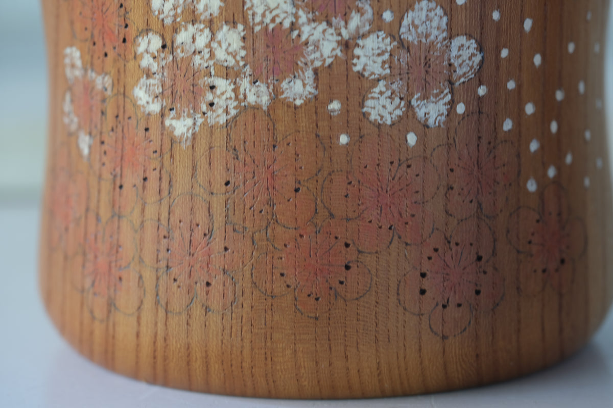Remains of Snow (Nagoriyuki) 名残り雪 by Isamu Yamakawa 山川いさむ (1928-) | 34,5 cm