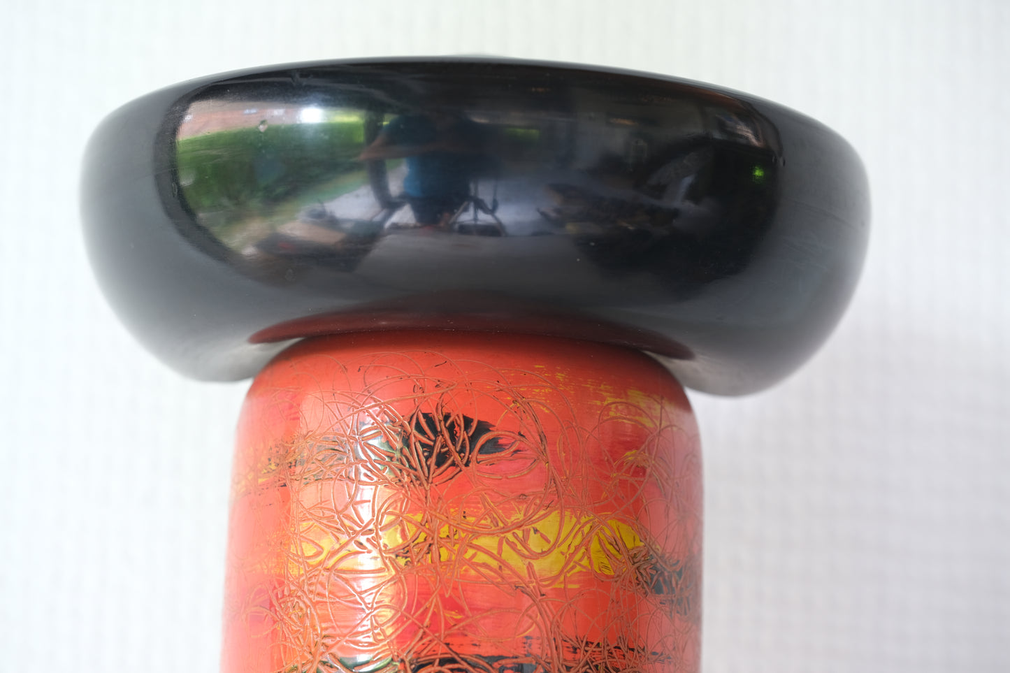 Kokeshi Art by Katase Kahei 片瀬快平 (1922-2015) | 49 cm