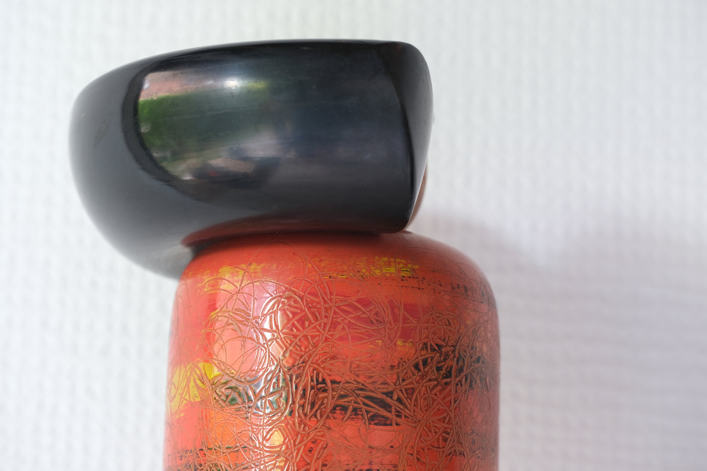 Kokeshi Art by Katase Kahei 片瀬快平 (1922-2015) | 49 cm