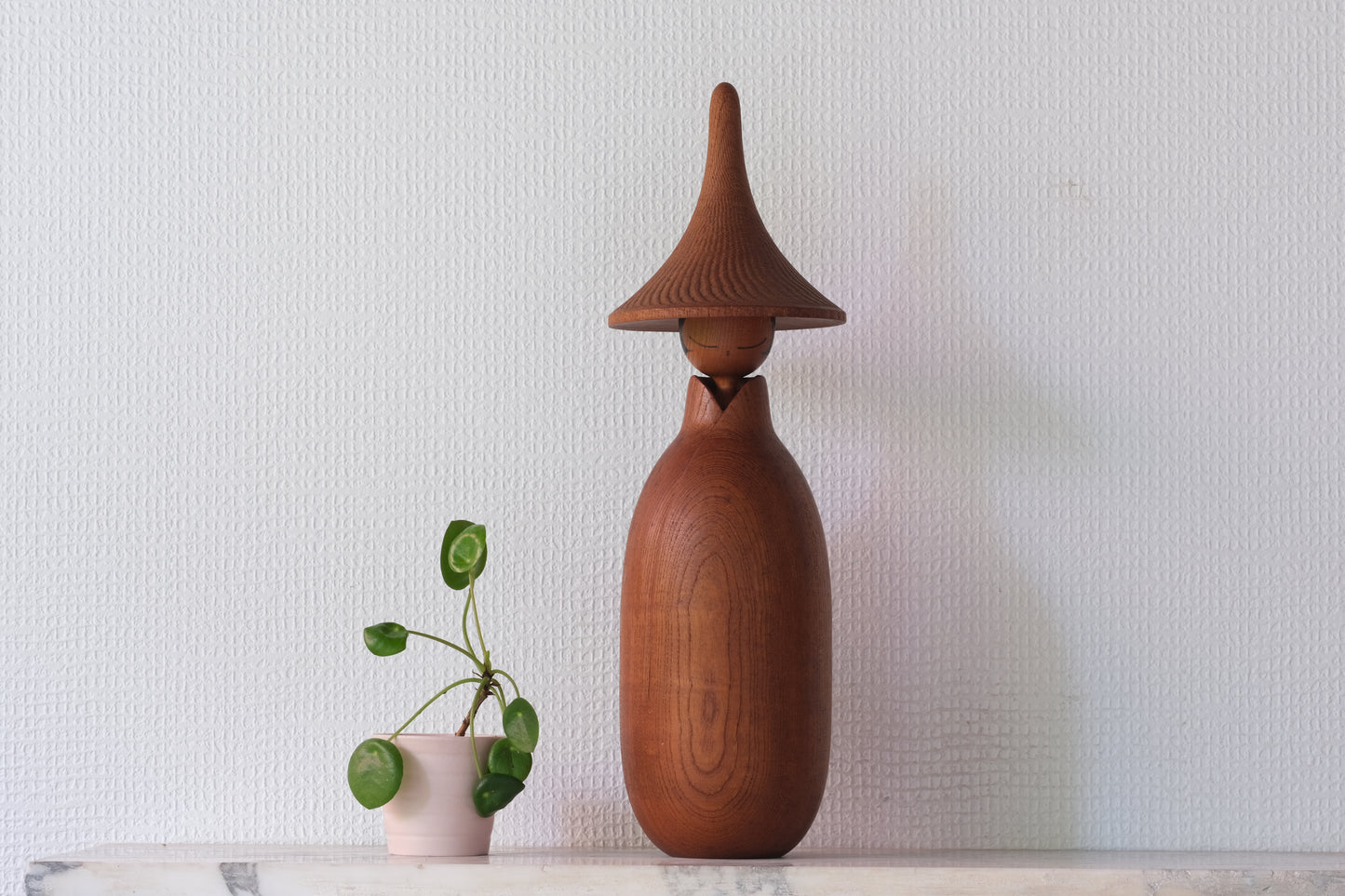 Kokeshi Art by Shozan Shido 志形尚山 (1932-1995) | Dated: 1978 | 38 cm