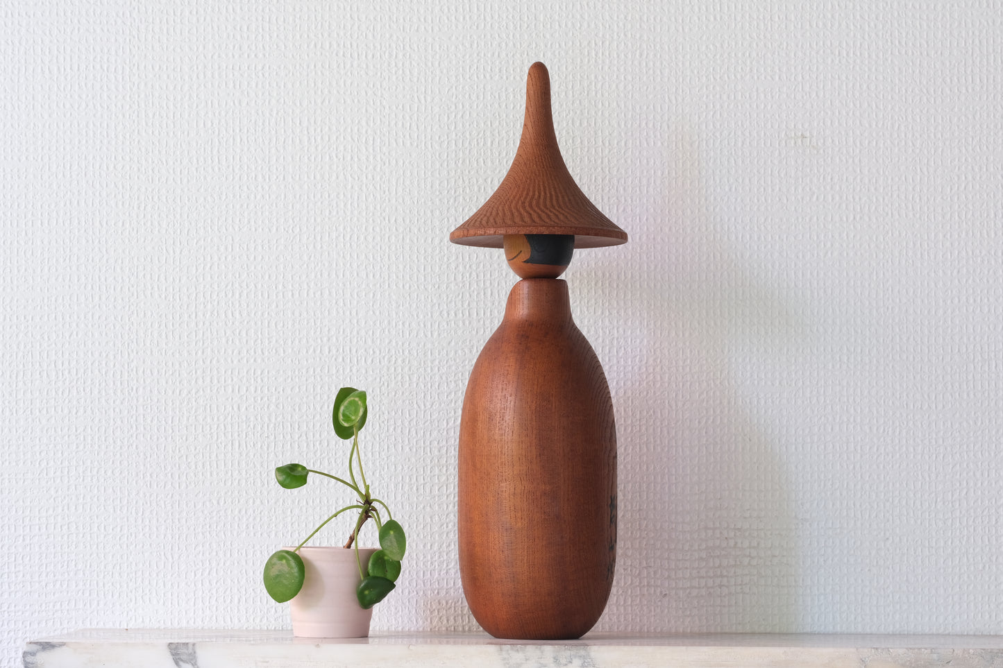 Kokeshi Art by Shozan Shido 志形尚山 (1932-1995) | Dated: 1978 | 38 cm